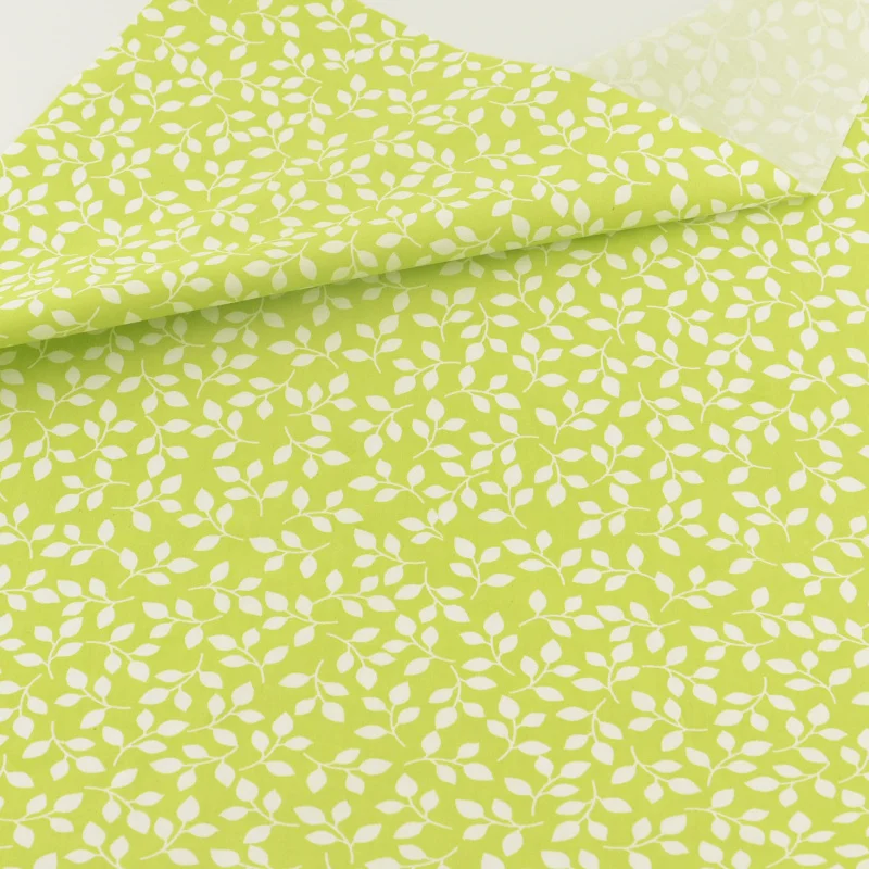 Teramila Green Leaf Cotton Fabric Patchwork Quilting for Sewing Cloth Craft Bedding Decoration Tissue Home Textile By the Meter
Teramila Green Leaf Cotton Fabric Patchwork Quilting for Sewing Cloth Craft Bedding Decoration Tissue Home Textile By the Meter