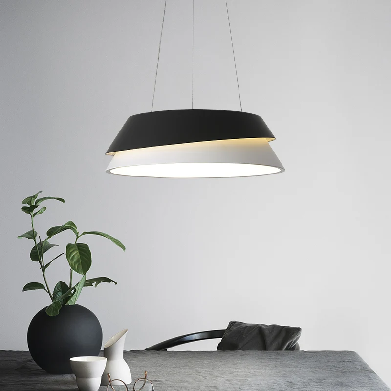 Современные светодиодные подвесные светильники для столовой гостиной кухни cerchio