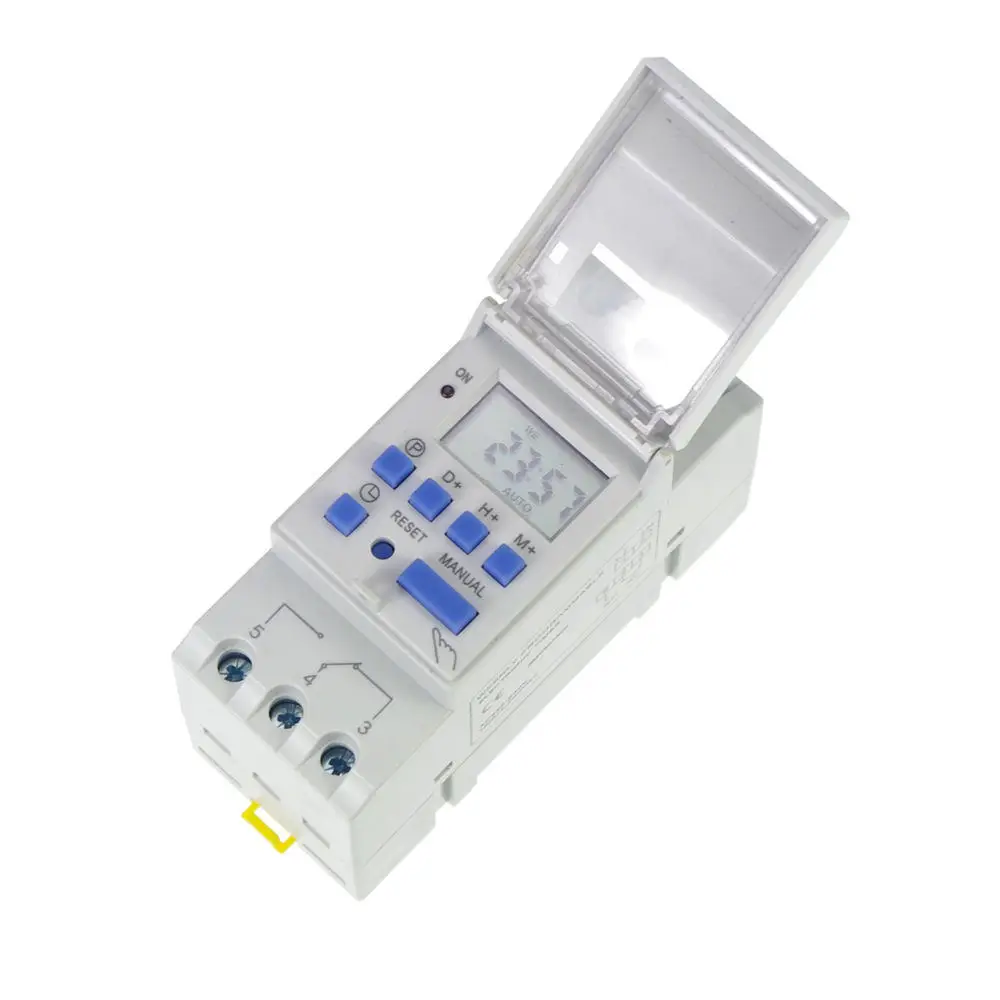 THC15A AC 220V 16A digital time switch weekly programmable electronic timer 220VAC
THC15A AC 220V 16A digital time switch weekly programmable electronic timer 220VAC