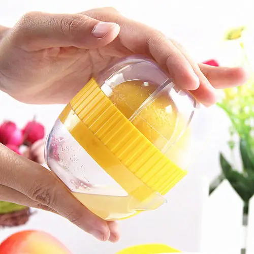 Пластиковая кухонная мини соковыжималка для цитрусовых фруктов|Соковыжималки| |
