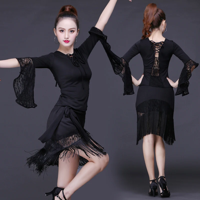2019 latin dance skirt sexy women top costume Samba Tango kinds of tassels Dresses competition Performamnce salsa Lady Latin
2019 latin dance skirt sexy women top costume Samba Tango kinds of tassels Dresses competition Performamnce salsa Lady Latin