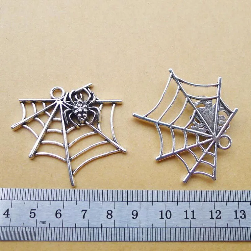 43x50mm Antique Silver Zinc Alloy Spiders Spin Webs Charms Pendant Fit For Jewelry Making 15PCS
43x50mm Antique Silver Zinc Alloy Spiders Spin Webs Charms Pendant Fit For Jewelry Making 15PCS
