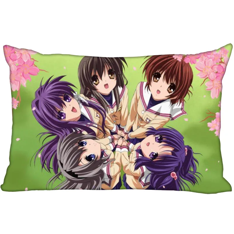 Clannad Pillow Cover Bedroom Home Office Decorative Anime Pillowcase Rectangle Zipper Pillow cases Satin Fabric No Fade
Clannad Pillow Cover Bedroom Home Office Decorative Anime Pillowcase Rectangle Zipper Pillow cases Satin Fabric No Fade