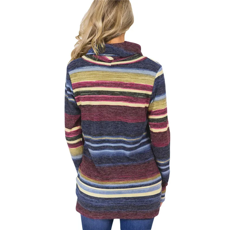 Spring Autumn Long Sleeves Stripe Shirts for Women Office Lady Cotton Plus Size T-Shirt Casual Turtleneck Tops Blusas Female 2XL
Spring Autumn Long Sleeves Stripe Shirts for Women Office Lady Cotton Plus Size T-Shirt Casual Turtleneck Tops Blusas Female 2XL