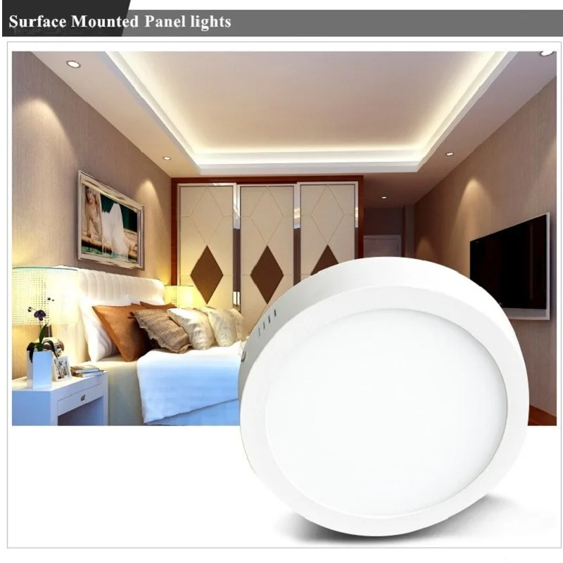 LED Panel Light 6/12/18W AC100-240V Surface Square/Round Ceiling Recessed Lights Downlight with Remote for Household business
LED Panel Light 6/12/18W AC100-240V Surface Square/Round Ceiling Recessed Lights Downlight with Remote for Household business