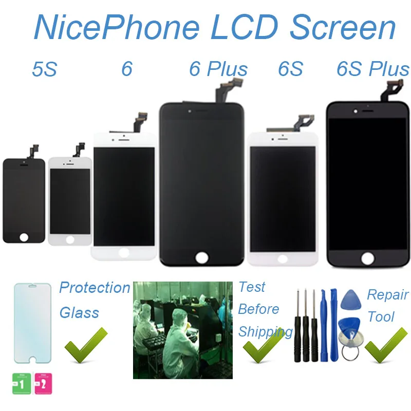 Для iphone 6 6plus 6 S plus ЖК-экран комплект сенсорного экрана Замена с подарками нет битых пикселей для iphone 6 S экран
Для iphone 6 6plus 6 S plus ЖК-экран комплект сенсорного экрана Замена с подарками нет битых пикселей для iphone 6 S экран