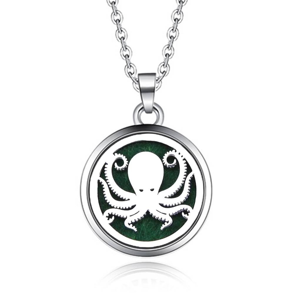 Octopus shape Aroma Box Necklace Magnetic Stainless Steel Aromatherapy Essential Oil Diffuser Perfume Box Locket Pendant Jewelry
Octopus shape Aroma Box Necklace Magnetic Stainless Steel Aromatherapy Essential Oil Diffuser Perfume Box Locket Pendant Jewelry