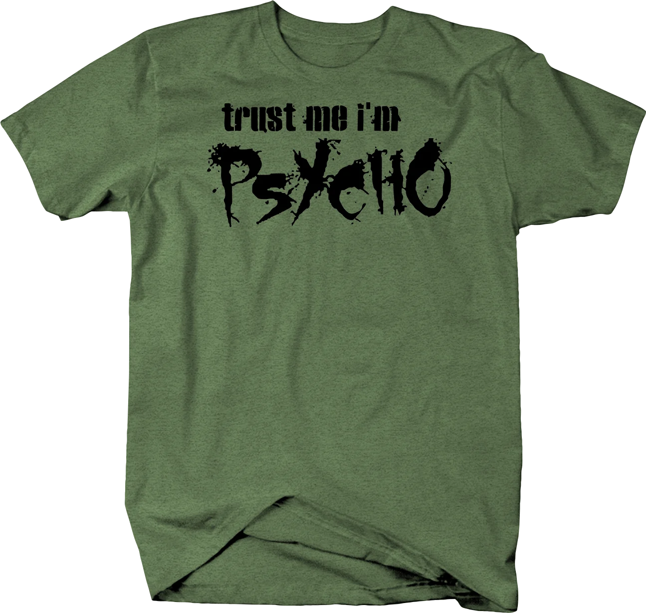 Trust Me I'm Psycho Funny Crazy Tshirt Men's Short Sleeve Crew Neck Top Tee
Trust Me I'm Psycho Funny Crazy Tshirt Men's Short Sleeve Crew Neck Top Tee