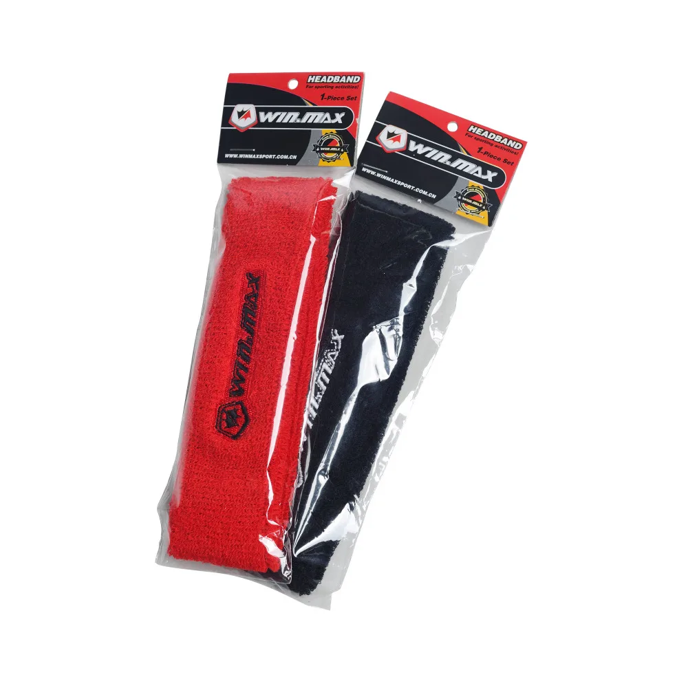 WINMAX 1 Set Sport Sweatband (1 Headband + 2 Wristband) Spandex Breathable & Elastic Cotton Head Hand Wrist Sweat Band
WINMAX 1 Set Sport Sweatband (1 Headband + 2 Wristband) Spandex Breathable & Elastic Cotton Head Hand Wrist Sweat Band