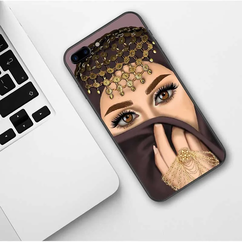 Luxury Woman In Hijab Face Muslim Islamic Gril Eyes Silicone Cover Phone Case for iPhone 11 12 Pro Max X 5 6S 7 8 Plus XR XS Max
Luxury Woman In Hijab Face Muslim Islamic Gril Eyes Silicone Cover Phone Case for iPhone 11 12 Pro Max X 5 6S 7 8 Plus XR XS Max