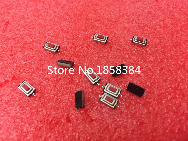 1000pcs 3*6*2.5 mm 3*6*2.5H SMD red Button switch key switch Tact Switch 3X6X2.5H
1000pcs 3*6*2.5 mm 3*6*2.5H SMD red Button switch key switch Tact Switch 3X6X2.5H