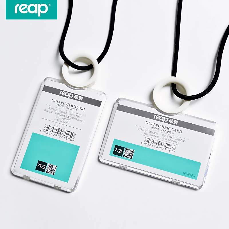 Reap 7125 ID card holder Badges Passport IC Work Permit Card name Tag Employee Badge holder (standard size 86*54mm)
Reap 7125 ID card holder Badges Passport IC Work Permit Card name Tag Employee Badge holder (standard size 86*54mm)