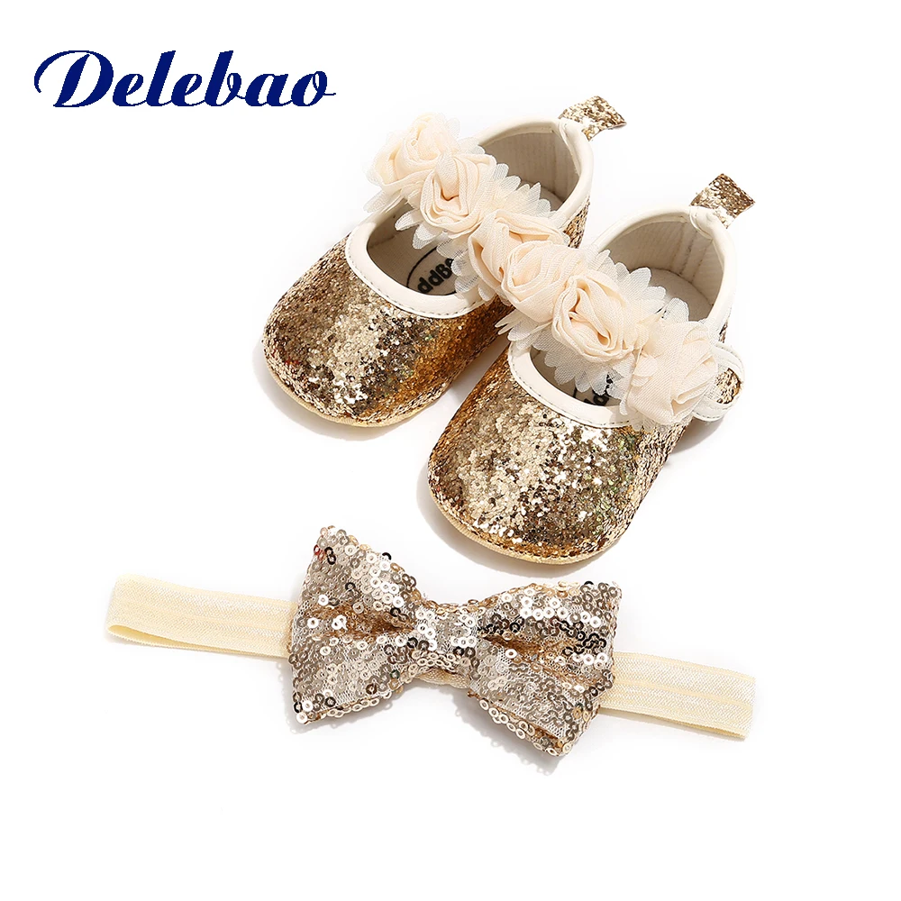 Delebao Baby Shoes Leisure Shoe Combination Suit Series Infant Toddler Shoes And headband
Delebao Baby Shoes Leisure Shoe Combination Suit Series Infant Toddler Shoes And headband