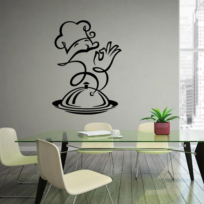 Creative deli chef Art Vinyl Wall Decals Sticker Home Decor Wallpaper Kitchen Restaurant JG1039
Creative deli chef Art Vinyl Wall Decals Sticker Home Decor Wallpaper Kitchen Restaurant JG1039