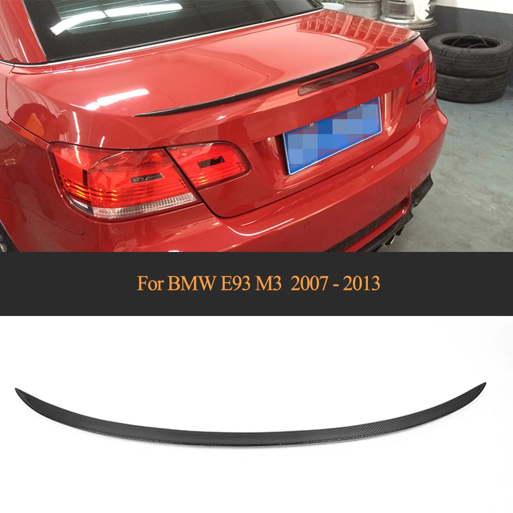 3 Series Carbon Fiber Auto Car Rear Spoiler Lip Wing Tail Trunk Lid Boot for BMW E93 M3 2007 - 2013 Car Cover
3 Series Carbon Fiber Auto Car Rear Spoiler Lip Wing Tail Trunk Lid Boot for BMW E93 M3 2007 - 2013 Car Cover