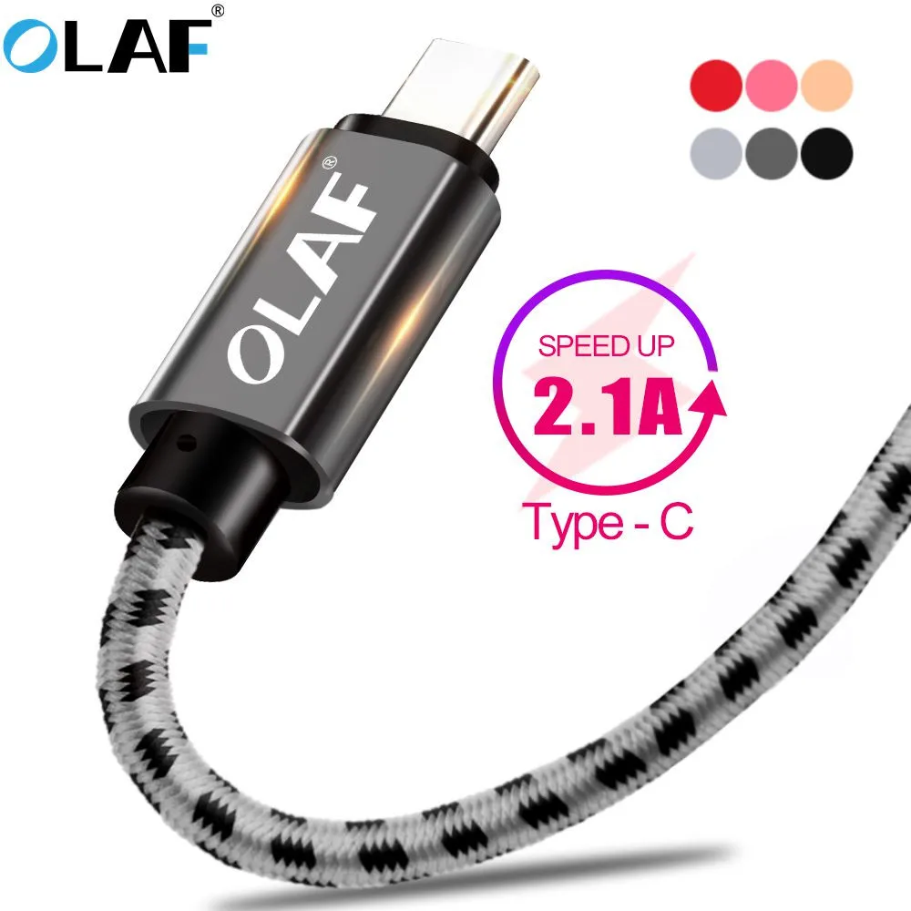 OLAF USB Type C Fast Charging USB C Cable Type-C 3.1 Data Cord USB Phone Charger Cables For Samsung S9 S8 Note 9 8 pocophone F1
OLAF USB Type C Fast Charging USB C Cable Type-C 3.1 Data Cord USB Phone Charger Cables For Samsung S9 S8 Note 9 8 pocophone F1