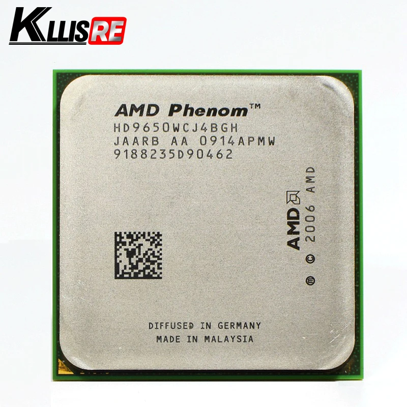 Процессор AMD Phenom X4 9650 2 3 ГГц четырехъядерный процессор Разъем Am2 +|processor t5550|processor