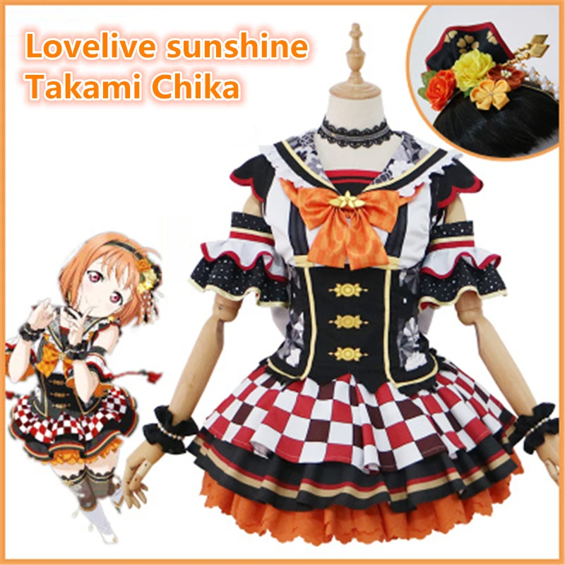 Изготовленный На Заказ Aqours!Lovelive солнце lunar января Новый год Фестиваль таками Чика