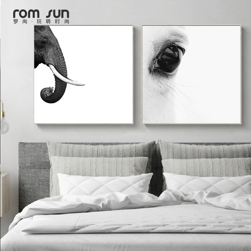 Black n White Elephant Horses Eye Canvas Painting Poster Print Modern Decor Wall Art Pictures For LivingRoom Bedroom DinningRoom
Black n White Elephant Horses Eye Canvas Painting Poster Print Modern Decor Wall Art Pictures For LivingRoom Bedroom DinningRoom