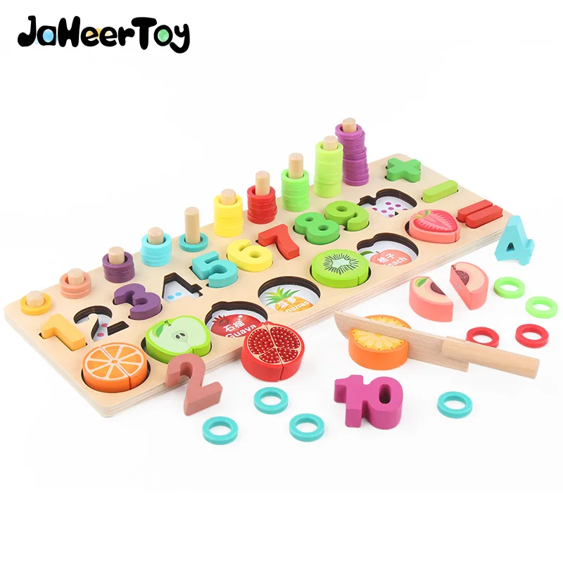 JaheerToy Math Toy Digital Cognition Wooden Toys for Children Montessori Teaching Aids Educational Fruit Cutting Game Kids
JaheerToy Math Toy Digital Cognition Wooden Toys for Children Montessori Teaching Aids Educational Fruit Cutting Game Kids