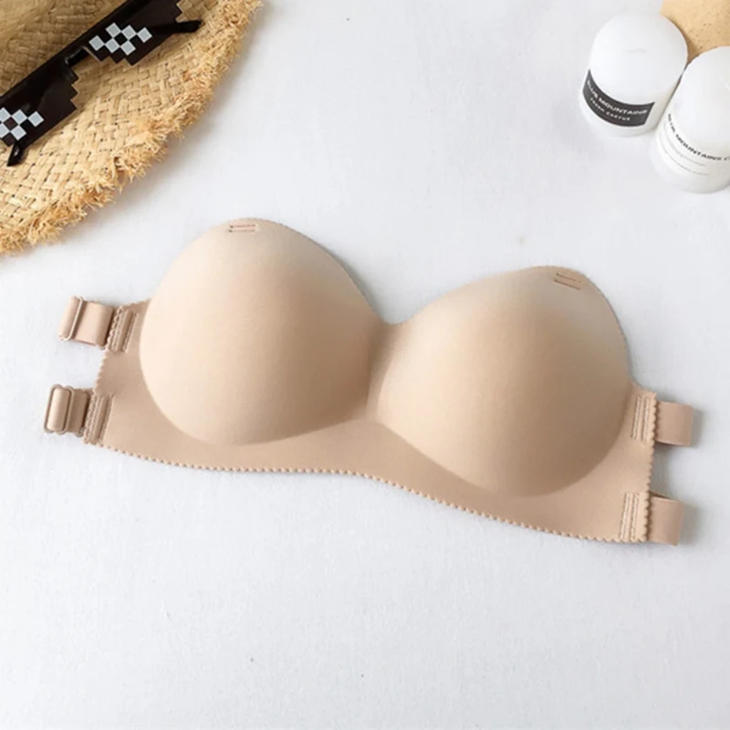 Hot 2019 New Women Seamless Wire Free Strapless Bras Summer Fashion Bra Breathable Sexy Lingerie Invisible | Женская одежда