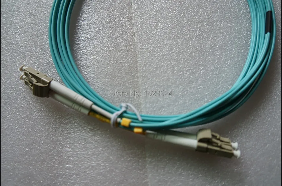 

Free Shipping OM3 MM Duplex Fiber Jumper LC-LC 2 Meters 2.0mm 10G Fiber Optic Patch Cord Cable