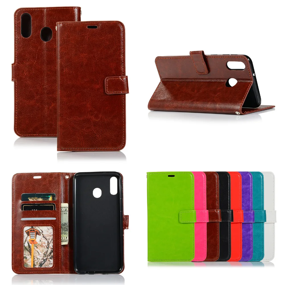 100pcs/lot Mix Model Flip PU Leather Cover Case For Samsung Galaxy M10 M20 A30 A50 S10 S10E S10 Plus Crazy Horse Grain Phone Bag
100pcs/lot Mix Model Flip PU Leather Cover Case For Samsung Galaxy M10 M20 A30 A50 S10 S10E S10 Plus Crazy Horse Grain Phone Bag