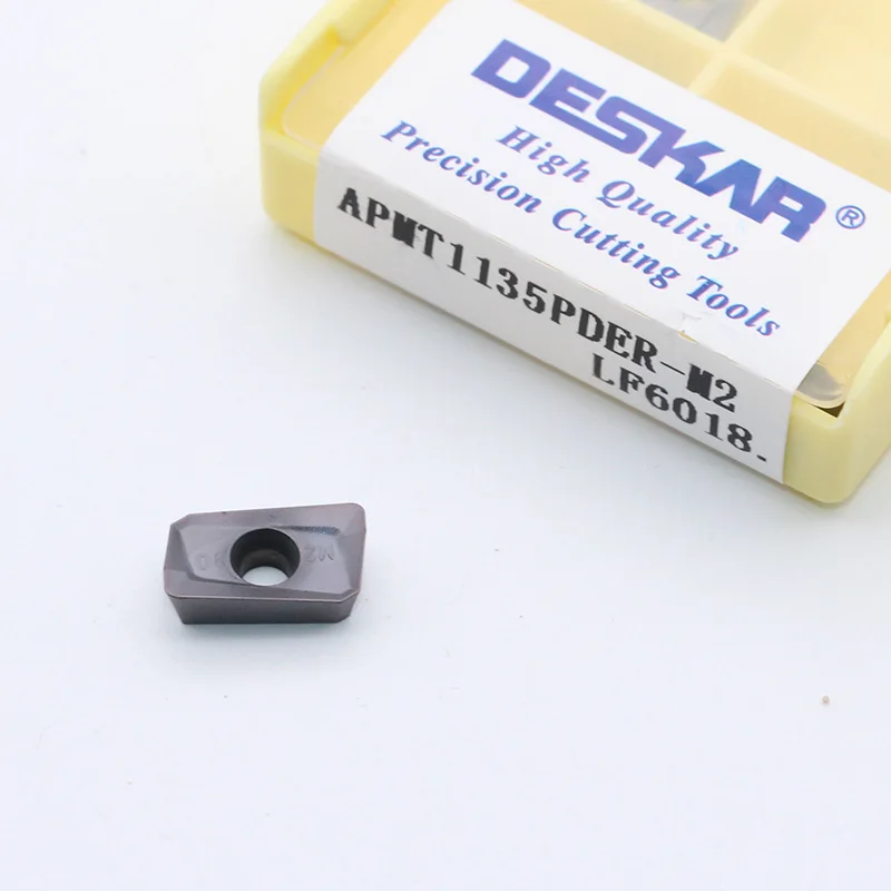 10 шт. APMT1135 PDER M2 H2 вкладыши для твердосплавного фрезерования Endmill Фрезерование