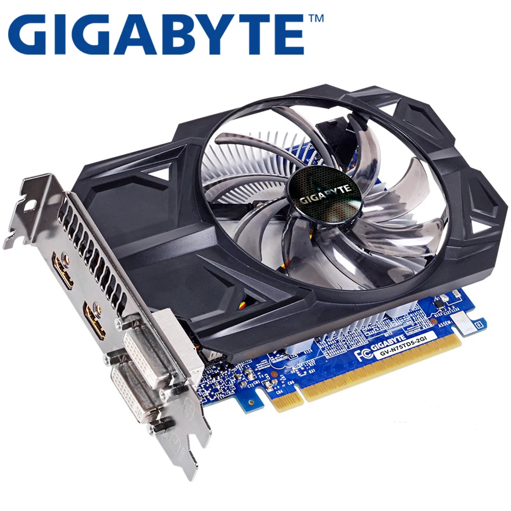 Видеокарта GIGABYTE, оригинал, GTX 750Ti 2 Гб 750 бит GDDR5, графические карты для nVIDIA Geforce GTX Ti Hdmi Dvi, б/у, VGA карты
Видеокарта GIGABYTE, оригинал, GTX 750Ti 2 Гб 750 бит GDDR5, графические карты для nVIDIA Geforce GTX Ti Hdmi Dvi, б/у, VGA карты