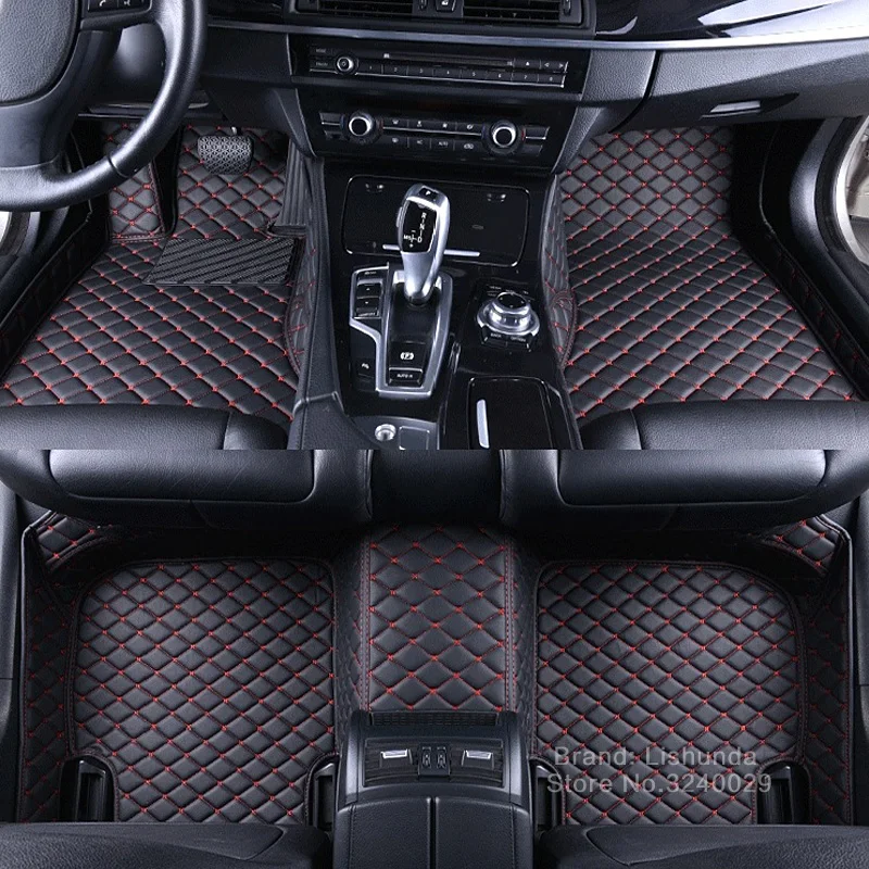 Custom made car floor mats for Audi A6 C5 C6 C7 A4 B6 B7 B8 Allroad A7 A8 A8L Q3 Q5 Q7 3D car-styling carpet liners |