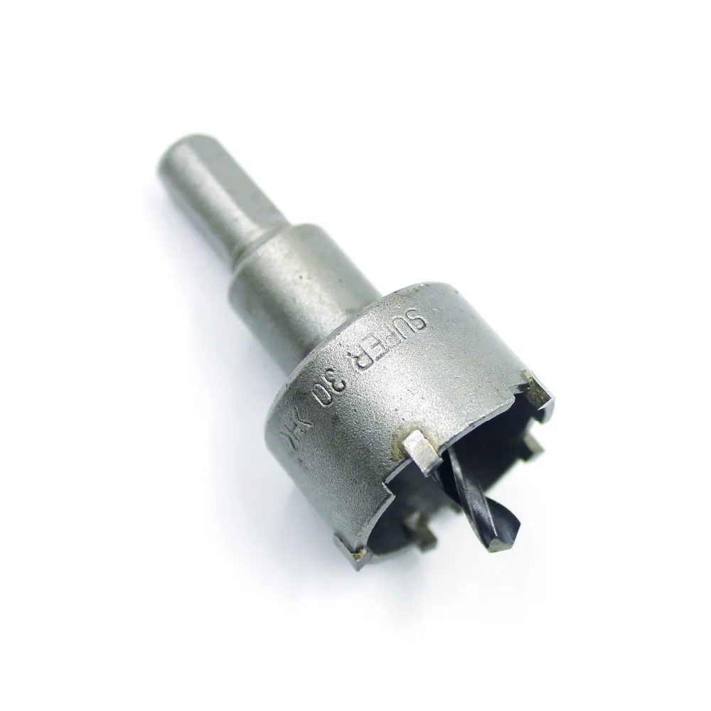 Core Drill Bit 1pc 30mm Hole Saw Metal Drilling Brocas Hard Alloy Straight Shank Drill Bits for Wood Metal Cutting Power Tools
Core Drill Bit 1pc 30mm Hole Saw Metal Drilling Brocas Hard Alloy Straight Shank Drill Bits for Wood Metal Cutting Power Tools