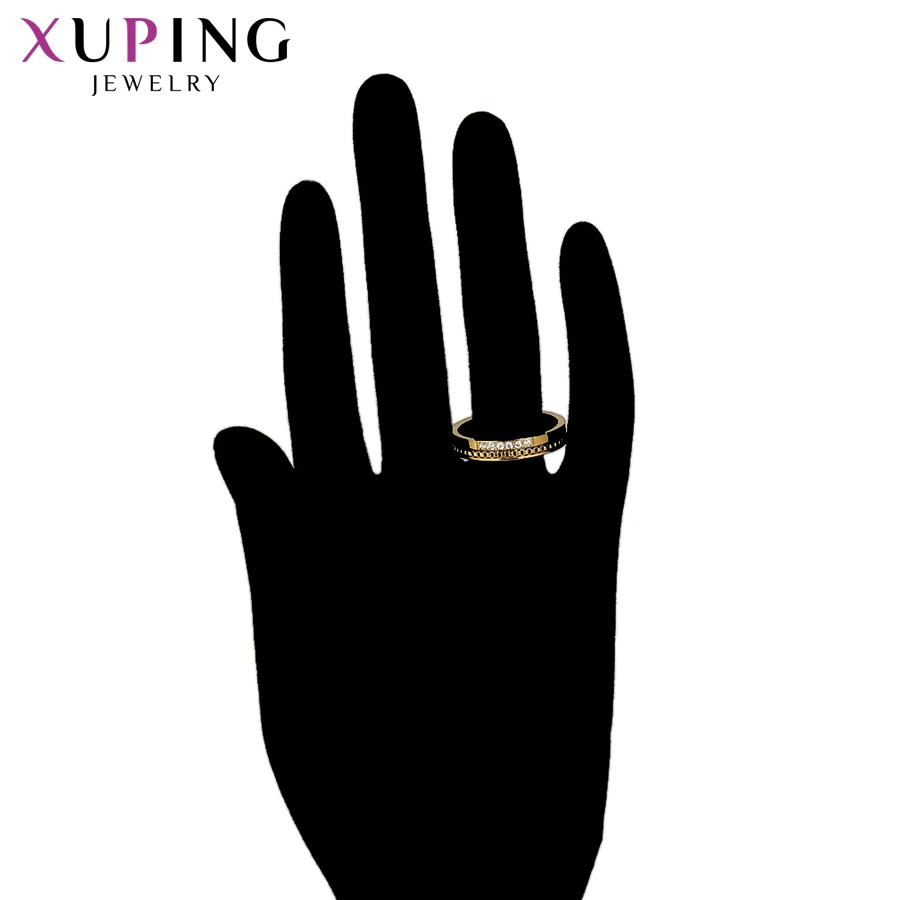 11.11 Deals Xuping Newest Design Rings Women Stainless Steel Jewelry Family Party Fashion Prime Gift 16165
11.11 Deals Xuping Newest Design Rings Women Stainless Steel Jewelry Family Party Fashion Prime Gift 16165