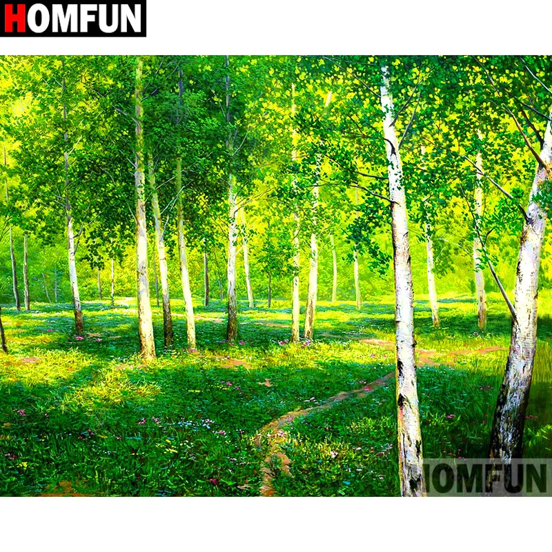HOMFUN Full Square/Round Drill 5D DIY Diamond Painting "Tree scenery" Embroidery Cross Stitch 5D Home Decor Gift A17051
HOMFUN Full Square/Round Drill 5D DIY Diamond Painting "Tree scenery" Embroidery Cross Stitch 5D Home Decor Gift A17051