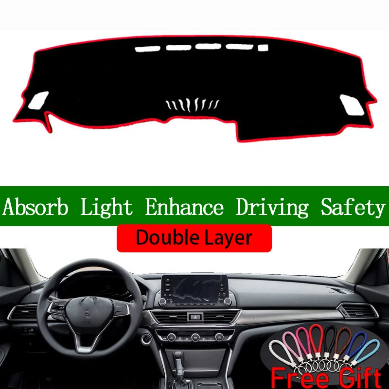 Double Layer Car Stickers For Honda inspire 2019 Dashboard Cover Car Accessories Interior Anti-UV Car Decals
Double Layer Car Stickers For Honda inspire 2019 Dashboard Cover Car Accessories Interior Anti-UV Car Decals
