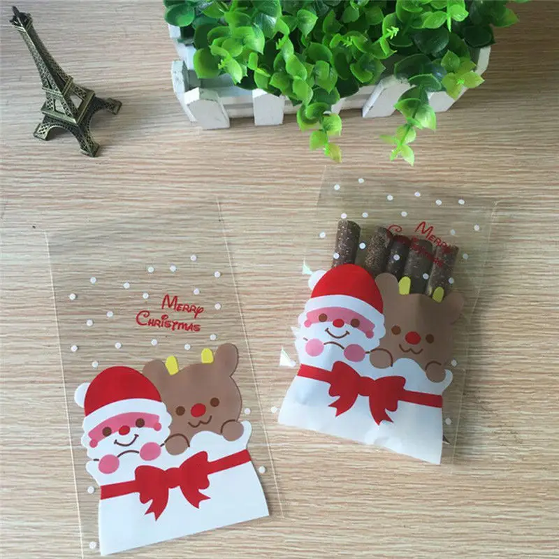 100Pcs x Christmas Cellophane Cookie Bag Sweet Candy Biscuit Party Favour Gift Bag
100Pcs x Christmas Cellophane Cookie Bag Sweet Candy Biscuit Party Favour Gift Bag