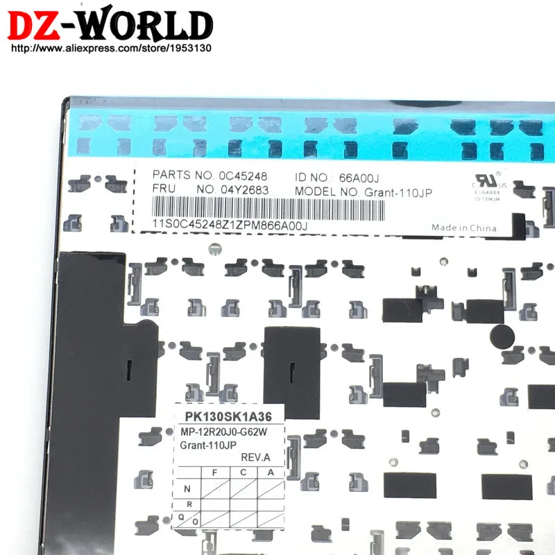 New Original for Lenovo Thinkpad E531 E540 Japan Japanese JP Keyboard Teclado 04Y2683 04Y2720 0C45248
New Original for Lenovo Thinkpad E531 E540 Japan Japanese JP Keyboard Teclado 04Y2683 04Y2720 0C45248