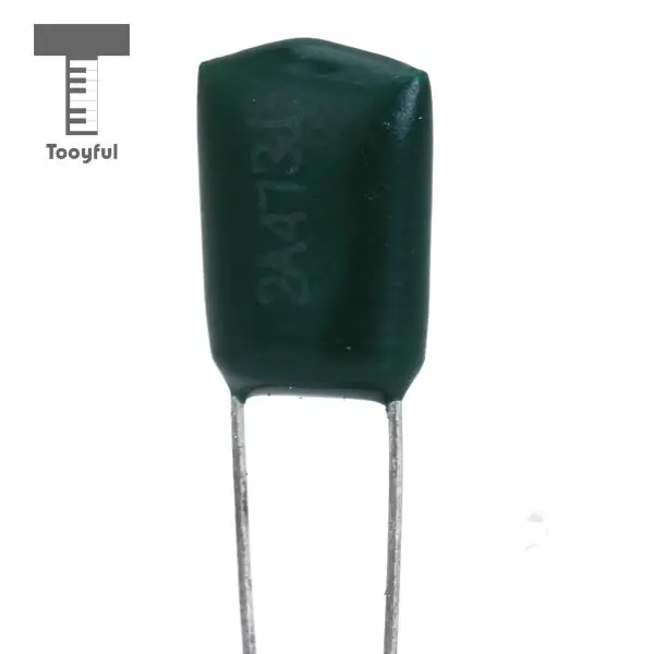 Tooyful High Quality 10Pcs 47000pF 100V 2A473J Green Polyester Film Capacitor Accessory Green Electric Stringed Guitar Wholesale
Tooyful High Quality 10Pcs 47000pF 100V 2A473J Green Polyester Film Capacitor Accessory Green Electric Stringed Guitar Wholesale
