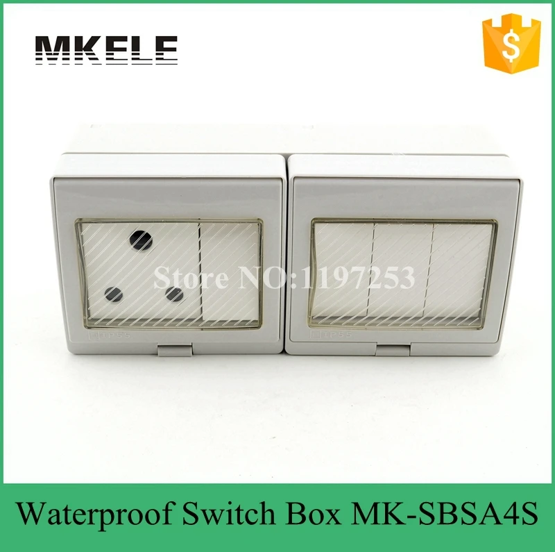 Настенное крепление MK-SBSA4S высокое качество Лучшая цена 4 клавиши выключатель