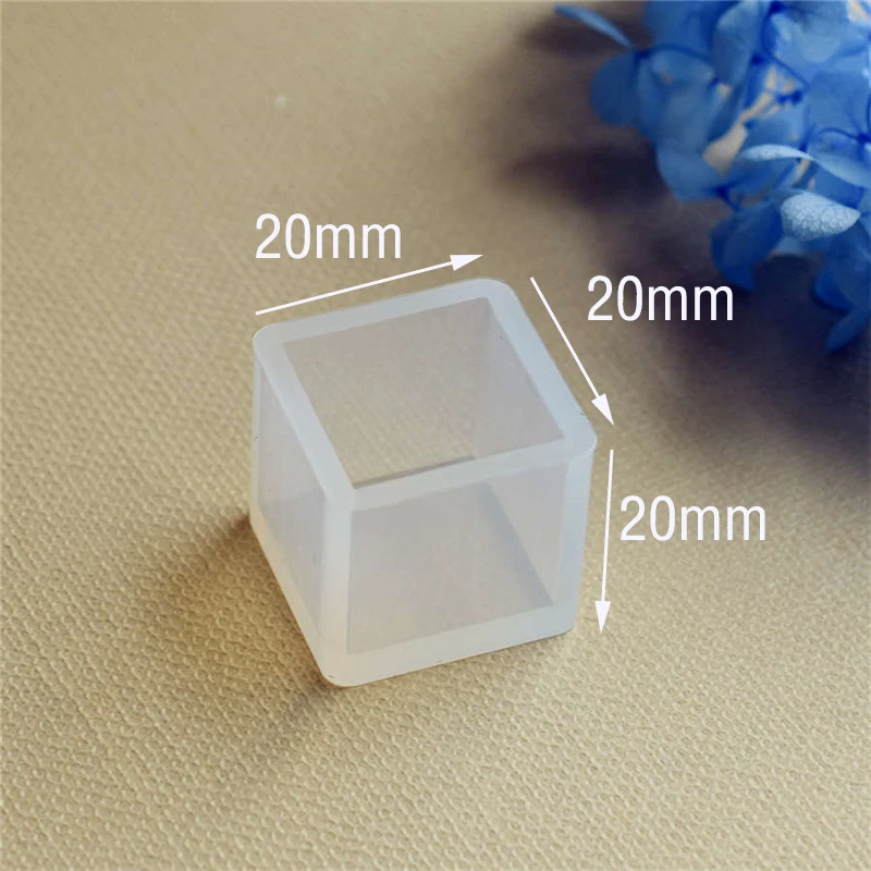 2pieces/set Silicone Mold 20mm 25mm Cube charms pendant Resin Silicone Mould handmade DIY Jewelry Making epoxy resin molds
2pieces/set Silicone Mold 20mm 25mm Cube charms pendant Resin Silicone Mould handmade DIY Jewelry Making epoxy resin molds