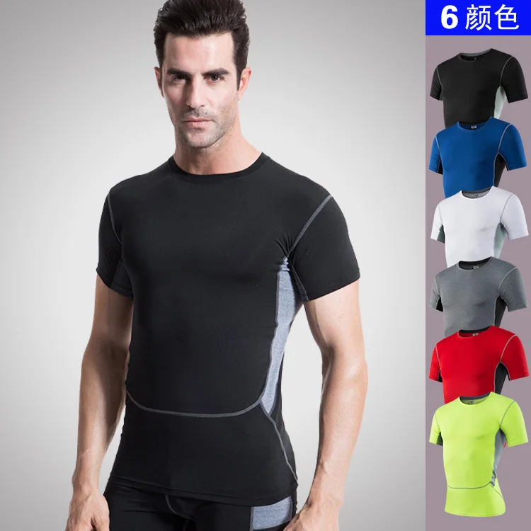 Brand 2020 Summer Male T-shirt Tights Short Sleeve Tops & Tees Men Compression Shirt Fitness Quick Drying t shirt gyms clothing
Brand 2020 Summer Male T-shirt Tights Short Sleeve Tops & Tees Men Compression Shirt Fitness Quick Drying t shirt gyms clothing