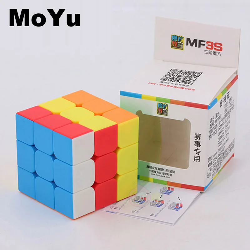 MOYU Magic Cube Professional 3x3x3 Rapid Rotation Speed Cube Educational Toys for Children Cubo Magico Classic Kids Toys MF3SET
MOYU Magic Cube Professional 3x3x3 Rapid Rotation Speed Cube Educational Toys for Children Cubo Magico Classic Kids Toys MF3SET