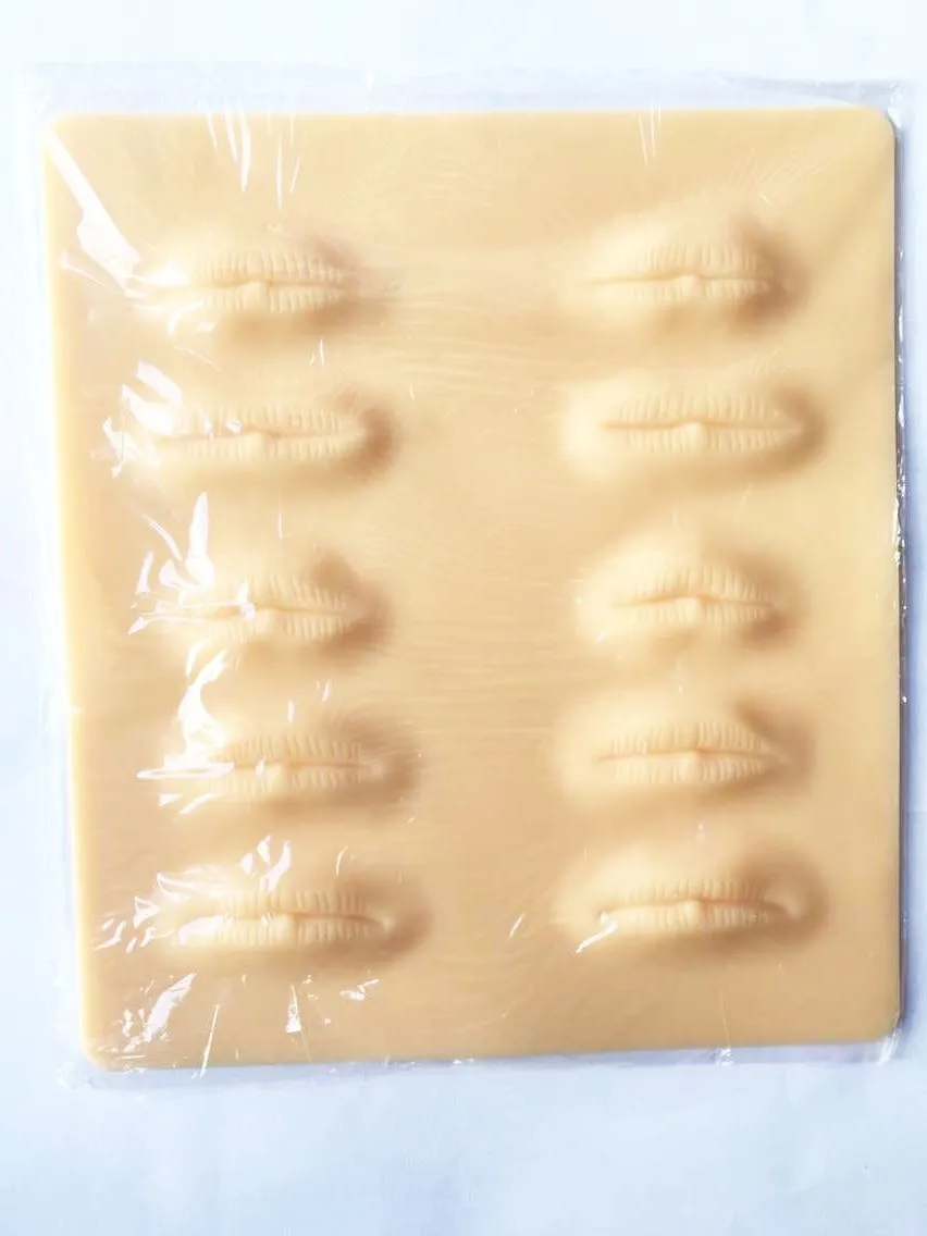 10 Pcs Tattoo Practice Skins 22 x 19cm 3D Cosmetic Permanent Makeup Lips Practice Skin
10 Pcs Tattoo Practice Skins 22 x 19cm 3D Cosmetic Permanent Makeup Lips Practice Skin