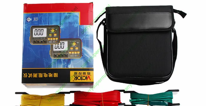 VICTOR VC4105A Earth Resistance Ground Resistance Ground AC Voltage Measurement Digital Earth Resistance Meter
VICTOR VC4105A Earth Resistance Ground Resistance Ground AC Voltage Measurement Digital Earth Resistance Meter