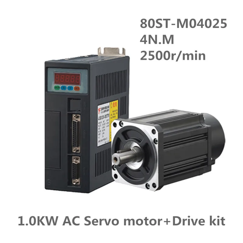 80ST-M04025 220V 1000 Вт серводвигатель переменного тока 4N.M 2500 об/мин 1KW сервомотор однофазного переменного тока Привод постоянный магнит подобранны...
80ST-M04025 220V 1000 Вт серводвигатель переменного тока 4N.M 2500 об/мин 1KW сервомотор однофазного переменного тока Привод постоянный магнит подобранны...