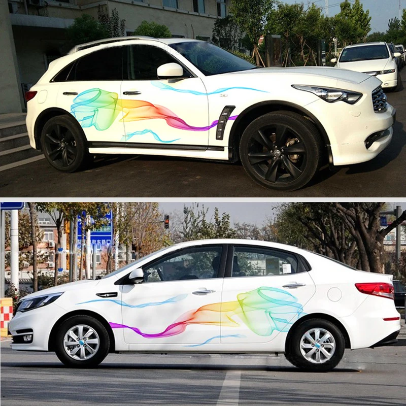 New Colorful 210CM Car Sticker Styling Gradient Decal Whole Body Vinyl Decor Car Body Cover Auto Accessory Fashion Car Refitting
New Colorful 210CM Car Sticker Styling Gradient Decal Whole Body Vinyl Decor Car Body Cover Auto Accessory Fashion Car Refitting