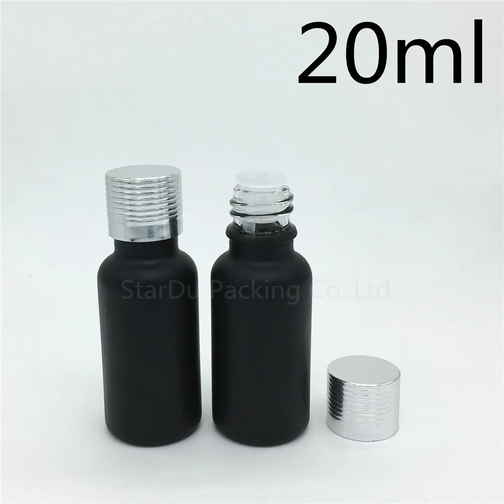 Free Shipping 10pcs 20ML Black Frosted Glass Bottle 20ml Vials Essential Oil Bottle Silvery Aluminum Screw Cover Perfume Bottle
Free Shipping 10pcs 20ML Black Frosted Glass Bottle 20ml Vials Essential Oil Bottle Silvery Aluminum Screw Cover Perfume Bottle