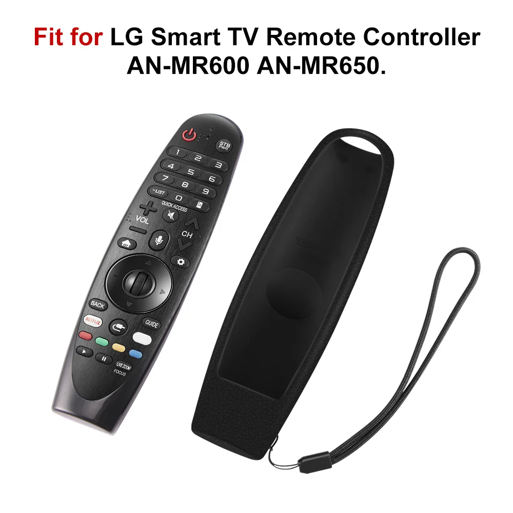 Чехлы для LG / SAMSUNG AN-MR650 Magic Remote Control SIKAI Smart OLED TV защитные силиконовые чехлы