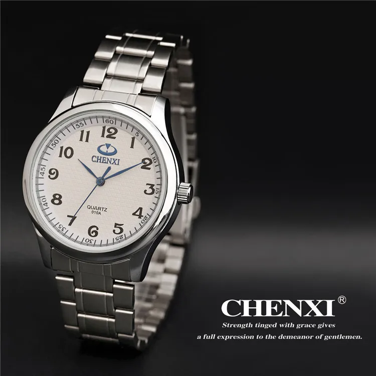 Классические роскошные кварцевые женские часы бренда Chenxi модные благородные