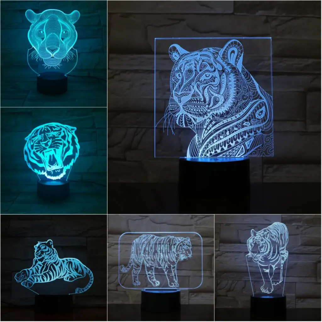 Животное тигр 3D лампа RGB LED лампа USB настроение Ночник светильник многоцветный Luminaria дети спальня девушка подарки детская игрушка
Животное тигр 3D лампа RGB LED лампа USB настроение Ночник светильник многоцветный Luminaria дети спальня девушка подарки детская игрушка