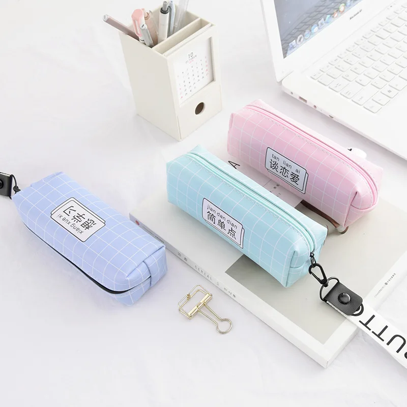 Большой пенал из ПУ кожи, ярко-розовый органайзер для хранения ручек и карандашей, школьные принадлежности
Большой пенал из ПУ кожи, ярко-розовый органайзер для хранения ручек и карандашей, школьные принадлежности